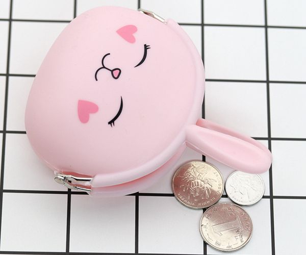 硅膠家用鑰匙包，卡通鑰匙包，女士硅膠鑰匙包